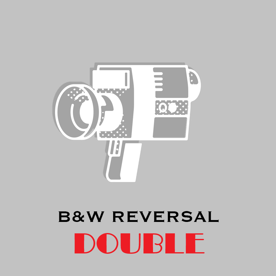 STD8 / D8 / DS8 B&W Reversal Processing